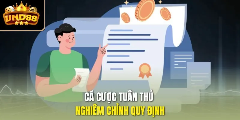 Cá cược tuân thủ nghiêm chỉnh quy định