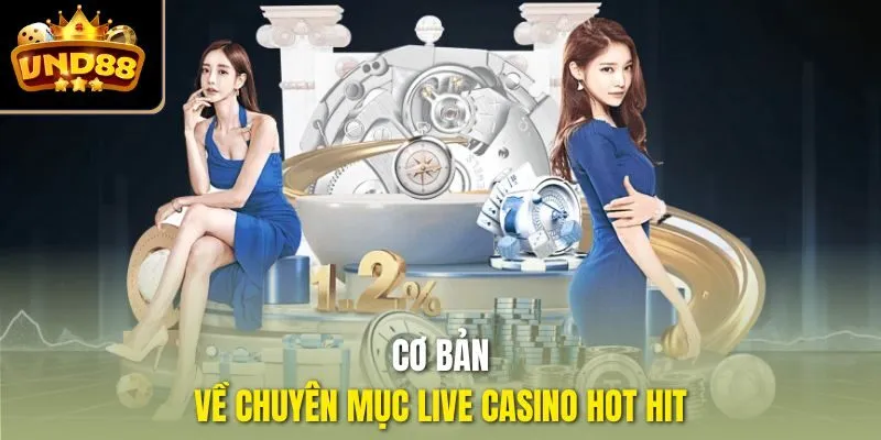 Cơ bản về chuyên mục live casino hot hit