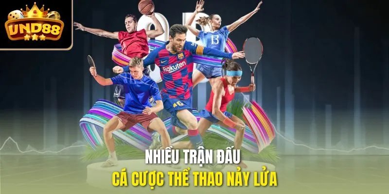 Nhiều trận đấu cá cược thể thao nảy lửa